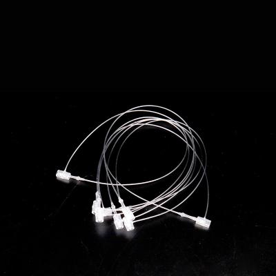 China Viable SAGA Plastic Loop Cable Tie , Tag Pins Nylon Safety Pin With Loops for sale