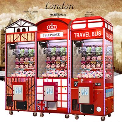 China Amusement park style doll toy claw crane machine amusement center game machine gift game vending machine new for sale for sale