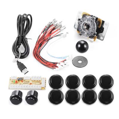 China Hot Selling Metal +abs Delay Arcade Game Controller USB Zero Joystick and Push Button for MAME Raspberry Pi 1/2/3 AC426+ for sale