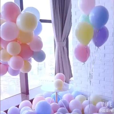 China Gift 100Pcs /Pack Latex Party Decoration Balloons 10 Inch Macaron Assorted Rainbow Balloons For Birthday Wedding Party Decoration for sale