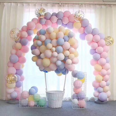 China Foil Kiaye 100 Pcs 10 Inch Macaron Candy Colored Natural Pastel Latex Balloon Party Decoration for sale