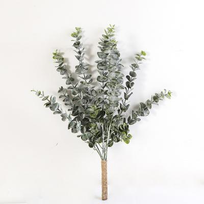 China Assets; Fashionable Hot Selling Flowers Decoration Leaves Artificial Eucalyptus Leaf Real Touch Plastic Leaf for sale