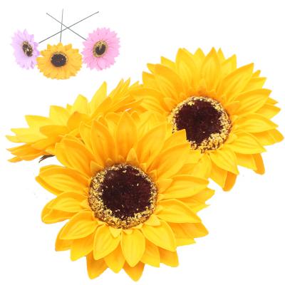 China Assets; Fashionable Hot Saling Artificia Soap Sunflowers Heads For Home Decoration In Bulk for sale