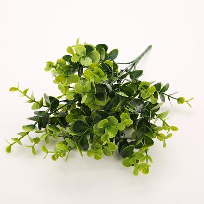 China Fashional Decoration Accessories Green Vine Leaves Artificial Eucalyptus Leaves For Sale for sale