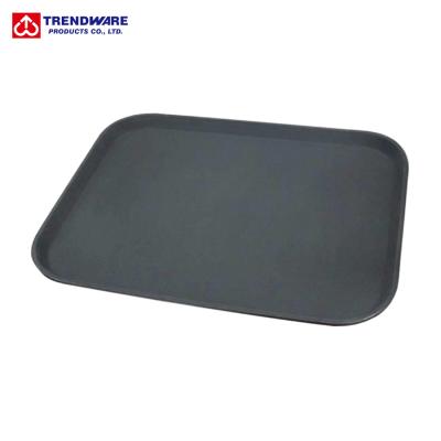 China Rectangular Eco - Friendly Bar Supply Non - Slip Drinks Serving Tray for sale