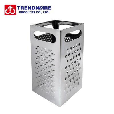 China Sustainable 4 Surface Kitchen Stainless Steel Cheese Grating Grater for sale