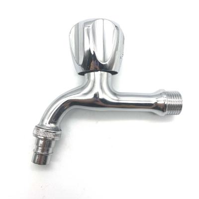 China Modern Widely Used Simple Outdoor Garden Cold Water Zinc Bibcock Tubing Taps Washing Machine Hose Bib Faucet Zinc Bib Faucet for sale