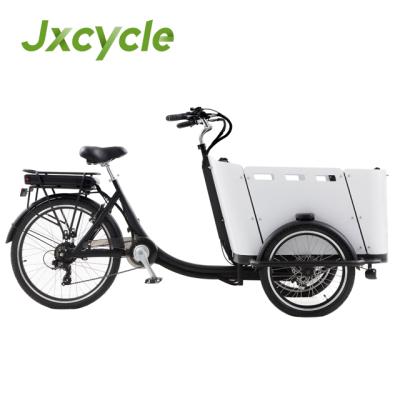 China Cargo 3 Wheel Family Electric Bike Frame for sale