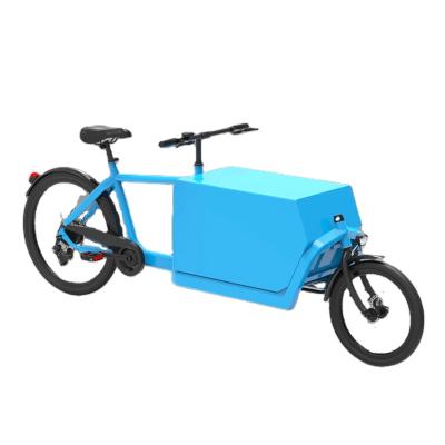 China 250w two wheel steel electric cargo bike no-electric cargo bike for sale for sale