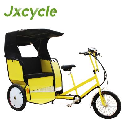 China Top Selling Passenger Taxi Bike 3 Wheel Pedicab Electric Rickshaws for sale