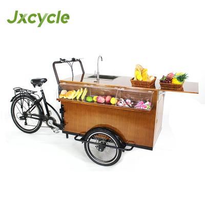 China Portable fruit processing plant coffee cart with folded mobile table coffee kiosk for outdoor business for sale