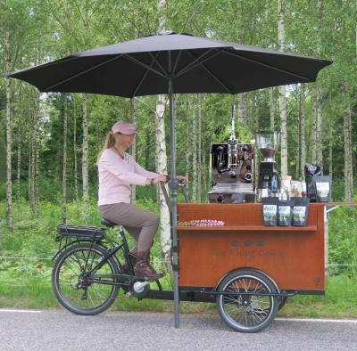 China Factory sale fashion design electric coffee truck commercial catering mobile coffee cart for sale