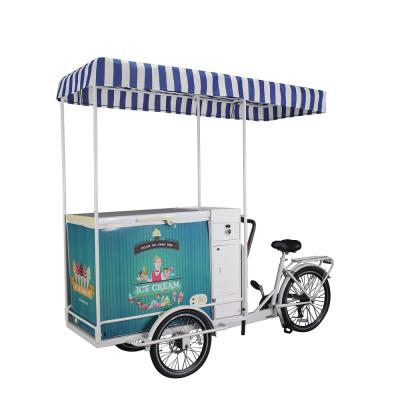 China Electric cargo ice cream bike bicycle cooler cart with freezer for sale for sale