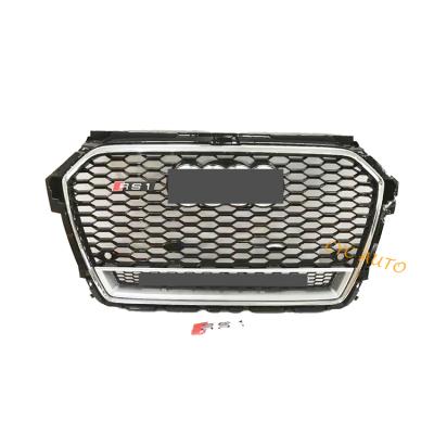 China For Sport Approval RS1 a1 Black Or New Silver Front Grill For Audi A1 2016 2017 2018 for sale