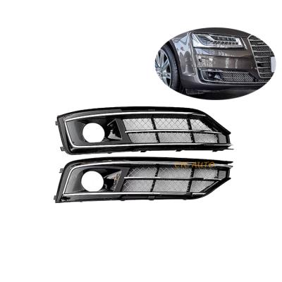 China A8 W12 Grille Fog Lamp Case With Acc For AUDI A8 2015 2016 2017 Body Kit for sale