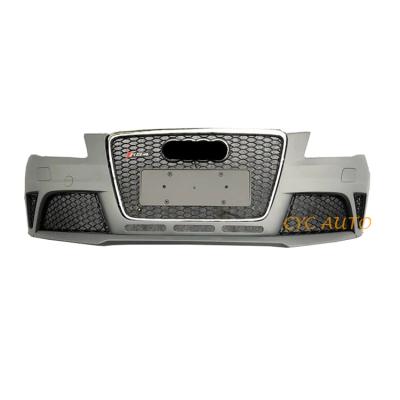 China For Sport Approval RS4 High Quality PP Material Front Bumper With Grill For Audi A4 2008 2009 2010 2011 2012 B9 B8.5 for sale