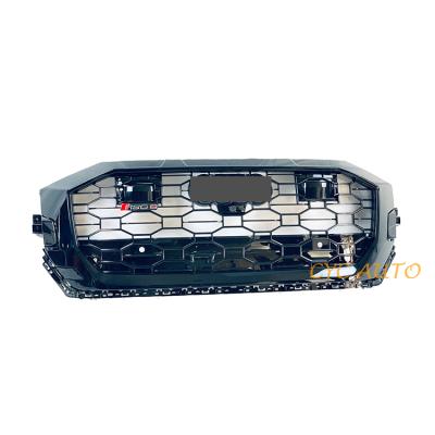 China For Sport Approval Style RSQ8 High Quality Front Grill With ACC Hole With Camera For Audi Q8 2020+ for sale