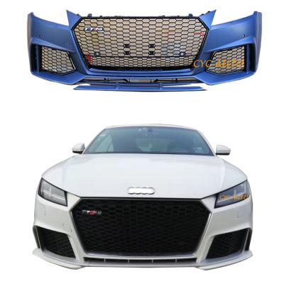 China Hot Selling Auto Accessories TTT Bodykit TTRS Front Grille Bumper For Audi TT 2015 2016 2017 2018 for sale