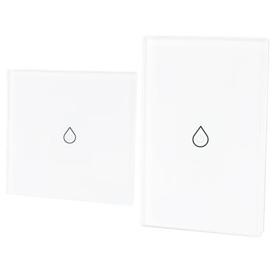 China ABS+ Tempered Glass 16A Tuya Smart Wall Touch Water Heater Boiler Switch WiFi USA EU Smart Home Wireless Remote Control Life Alexa Google Assistant for sale