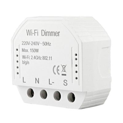 China Tuya 1 Strip 1 2 3 Smart Relay WiFi 220V Wireless Remote Control Home DIY LED Wall Lamp Switch Module Breaker YD22-MS-105-2 Life Weaker Way for sale