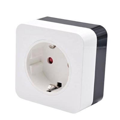 China Tuya New Commercial Lifetime 16A Aircon Power WiFi Smart Plug For Remote Control Air Conditioner Smart EU Plug Outlet With Energy Monitor for sale