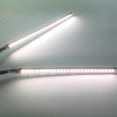 China FLOW White Amber Turn Signal 12v DRL Sequential Amber Coaster LED DRL Led Strip for sale