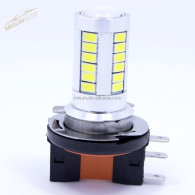 China Cutoff lamp super bright dc12v 5630 smd led h11 h13 h15 canbus led bulbs with lens for car for sale