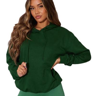 China Anti-Wrinkle Custom Logo Cotton Blend Oversized Hooded Sweatshirt Women Hoodies From China Manufacturer for sale