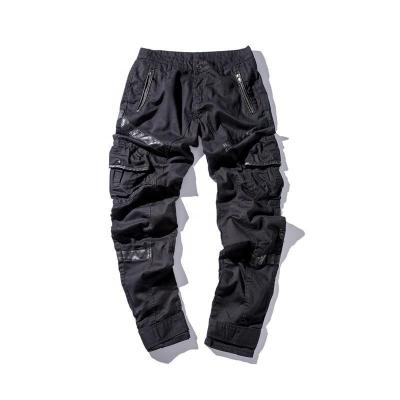 China 2021 Hot Sale Designer Windbreak Cotton Streetwear Custom Loose Cargo Men's Windproof Casual Pants for sale