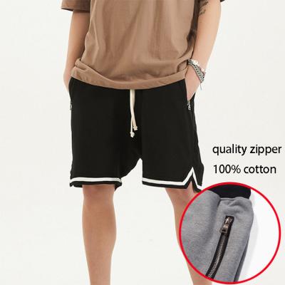 China Anti-wrinkle custom logo 100% heavy cotton designer short pants high quality summer for sale