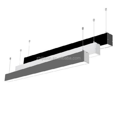 China High Power 80W Dimmable LED Desk Strip Lighting LS5070 Dimmable Aluminum Linear Pendant Light for sale