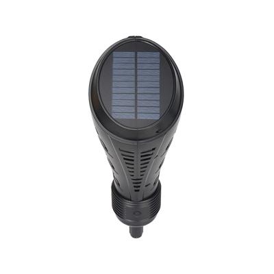 China Garden Lighting Factory Price Outdoor Flame Flickering Effect Led Solar Light For Garden Yard Villa for sale