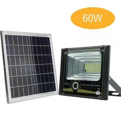 China High Quality Garden Lamp Portable CCTV Outdoor Camping Camera 60 Watts Led Solar Flood Lights for sale