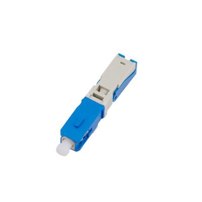 China FTTH factory sale fiber blue indoor or outdoor direct optic indoor or outdoor 50mm SC/UPC 0.3db quick connector for sale