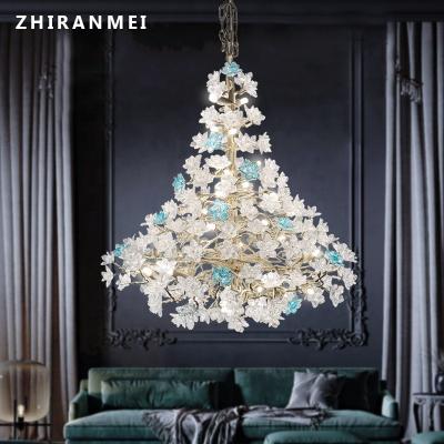 China Modern High Quality Custom Lamp Large Stair Lights Living Room Lighting Modern Chandelier Crystal Luxury for sale