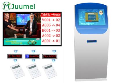 Китай Touch Screen Ticket Dispenser Machine Automatic Ticket Machine For Bank Hospital продается