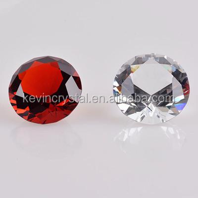 China Europe Red Diamond Cut Diamond Crystal Gift Nice Wedding Gift for sale