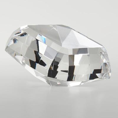 China Brilliant Shaped Crystal Square Diamond Decorations Gift Crystal Paperweight for sale