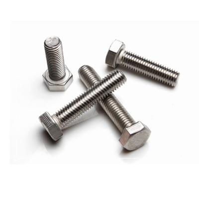 China Industry All Size Stainless Steel 8.8 Grade A2 70 Custom Bolt And Nut Hex Head 12mm Stainless Steel Hex Bolts for sale