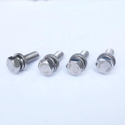 China Industry Factory Stock Stainless Steel A2 A4 DIN931/DIN933 Partial Half Thread Hex Bolt & Nut & Gasket for sale