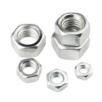 China Wholesale Customized Stainless Steel Acero Inoxidable M8 M30 M22 M20 Heavy Industry Customized 316 Hex Nut for sale