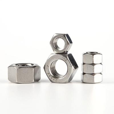 China Heavy Industry Fastener Manufacturer Stainless Steel DIN934 Hex Nuts, Best Price DIN934 Carbon Steel Hex Nuts for sale