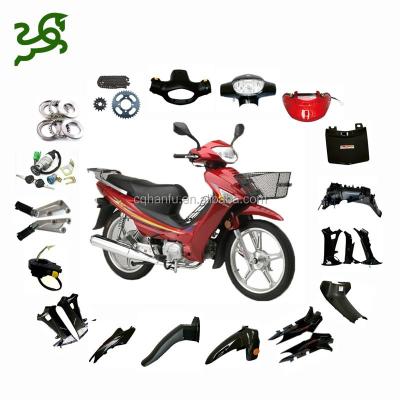 China For HJ110 DY110 110CC Motorcycle HJ110 DY110 110CC Motorcycle Scooter Engine Spare Parts Complete Body Assy Factory Supply for sale