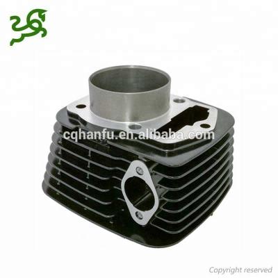 China Cylinder Head 65.5mm Hole CB250 Aluminum Black Motorcycle Cylinder Block for sale