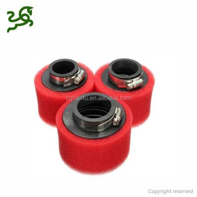 China Metal+Rubber Pit Air Filter ATV Motorcycle Scooter Bike Dirt For GY6 50cc 35 42 48mm for sale