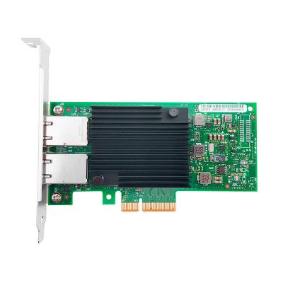 China Ceacent OEM Full New X550-T2 2 PCI Express X4 Port Server Network Card for sale