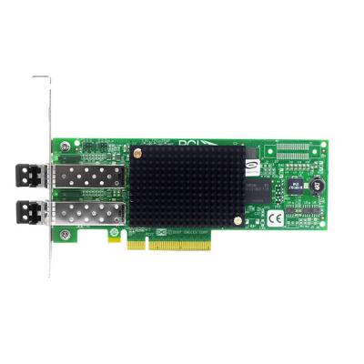 China Original Server Wholesale EMULEX LPE12002-M8 8Gb/s Dual Ports FC HBA Card for sale