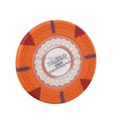 China Monte Carlo Style 14g Clay Poker Chips 3colours for sale