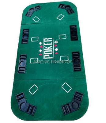 China Single Cheap 48 Inch MDF Texas MDF Table Top 4 Times Oval Poker Table Top for sale