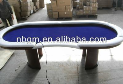 China 96x42 Inch Led Poker Table With Wooden Leg / Casino Table / Electronic Poker Table 2013-8036 for sale